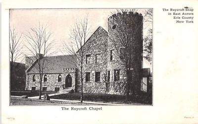 Roycroft Chapel East Aurora, New York Postcard
