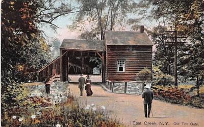 Old Toll Gate East Creek, New York Postcard