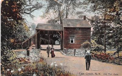Old Toll Gate East Creek, New York Postcard