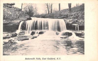 Buttermilk Falls East Guilford, New York Postcard