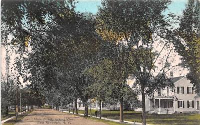 Main Street East Randolph, New York Postcard