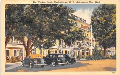Windsor Hotel Elizabethtown, New York Postcard