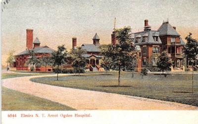 Arnot Ogden Hospital Elmira, New York Postcard