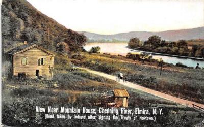 Mountain House Elmira, New York Postcard