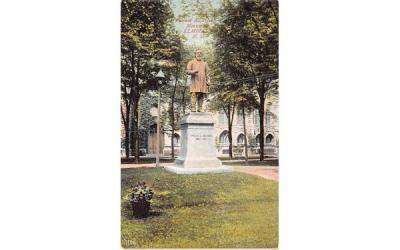 Thomas K Beecher Monument Elmira, New York Postcard