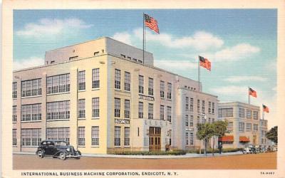International Business Machine Corp Endicott, New York Postcard