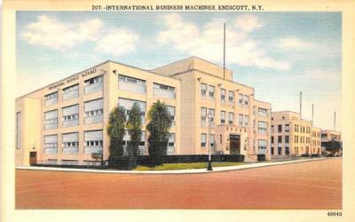 International Business Machines Endicott, New York Postcard