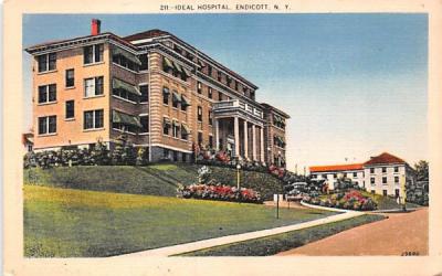 Ideal Hospital Endicott, New York Postcard