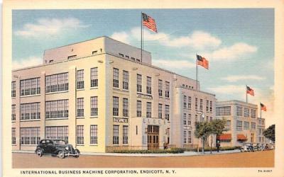 International Business Machine Corp Endicott, New York Postcard