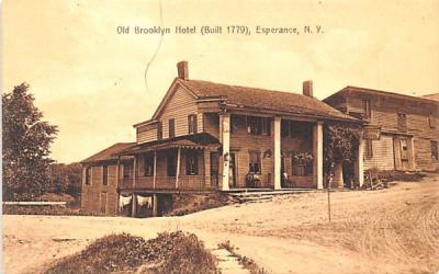 Old Brooklyn Hotel Esperance, New York Postcard