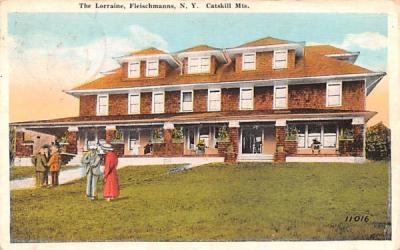 The Lorraine Fleischmanns, New York Postcard