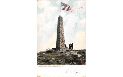 Monument on Mt Beacon Fishkill, New York Postcard