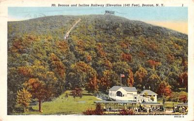 Mt Beacon & Incline Railway Fishkill, New York Postcard