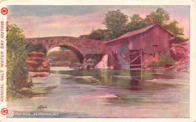 Old Mill   Ferndale, New York Postcard