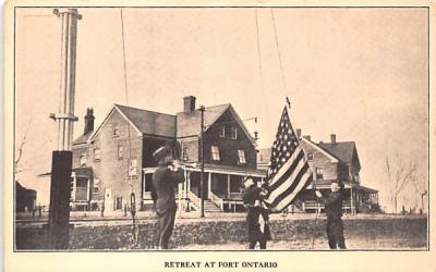 Retreat Fort Ontario, New York Postcard