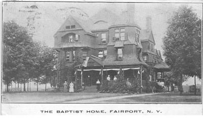 Baptist Hoe Fairport, New York Postcard