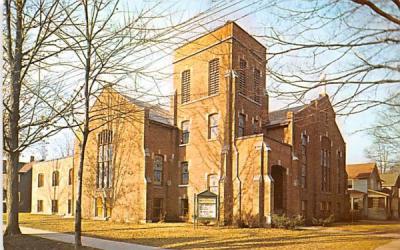 First Methodist Church Falconer, New York Postcard