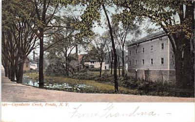 Cayadutta Creek Fonda, New York Postcard