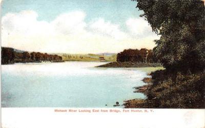 Mohawk River Fort Hunter, New York Postcard