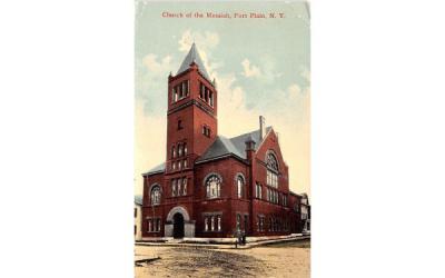 Church of the Messiah Fort Plain, New York Postcard