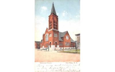Reformed Church Fort Plain, New York Postcard