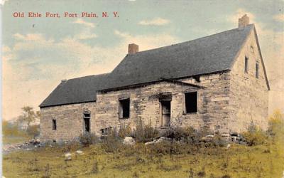 Old Ehle Fort Fort Plain, New York Postcard