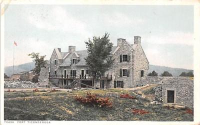 Fort Ticonderoga New York Postcard