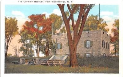 Germain Redoubt Fort Ticonderoga, New York Postcard