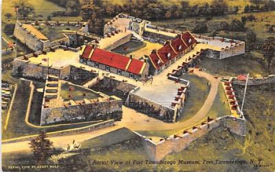 Fort Tticonderoga Museum Fort Ticonderoga, New York Postcard