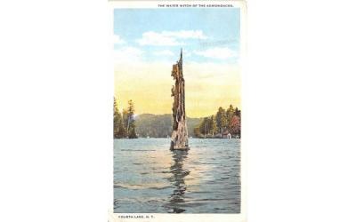 Water Witch of the Adirondacks Fourth Lake, New York Postcard