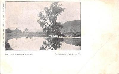 Ischua Creek Franklinville, New York Postcard