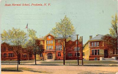 State Normal School Fredonia, New York Postcard