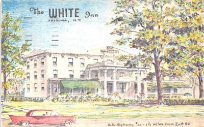 The White Inn Fredonia, New York Postcard