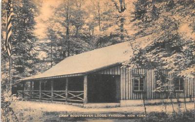 Camp Southaven Lodge Freedom, New York Postcard