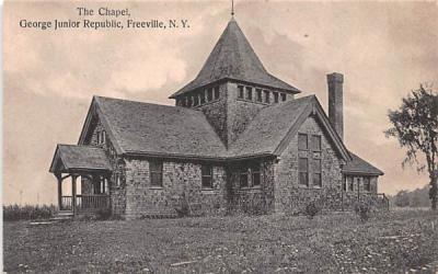 The Chapel Freeville, New York Postcard