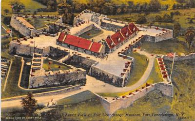 Fort Ticonderoga Museum New York Postcard
