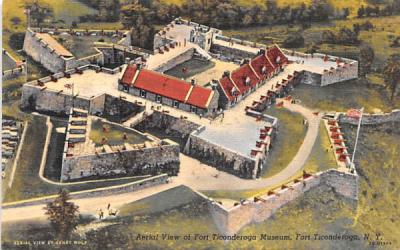 Fort Ticonderoga Museum New York Postcard