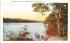Ballston lake Forrest Park, New York Postcard
