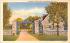 Entrance Lodge Fort Ticonderoga, New York Postcard