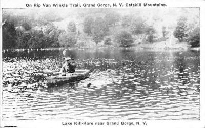 Lake Kill Kare Grand Gorge, New York Postcard