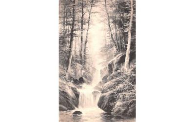 Waterfall Grand Gorge, New York Postcard