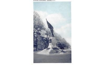 Minisink Monument Goshen, New York Postcard