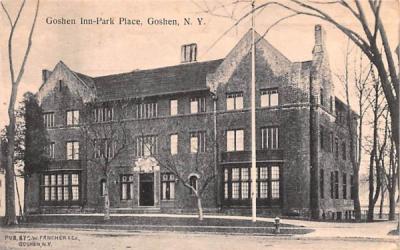 Goshen Inn Park Place New York Postcard
