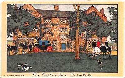 The Goshen Inn New York Postcard