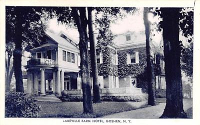 Lakeville Farm Hotel Goshen, New York Postcard