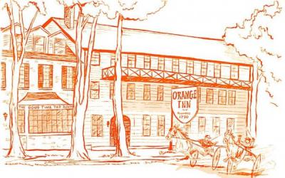 Orange Inn 1790 Goshen, New York Postcard