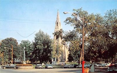 Church Park Goshen, New York Postcard