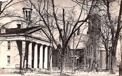 Court House and Methodist Church Goshen, New York Postcard