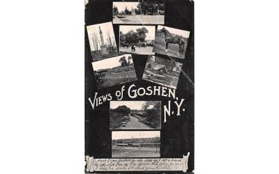 Views of Goshen, New York Postcard