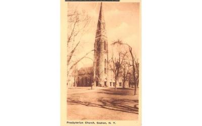 Presbyterian Church Goshen, New York Postcard
